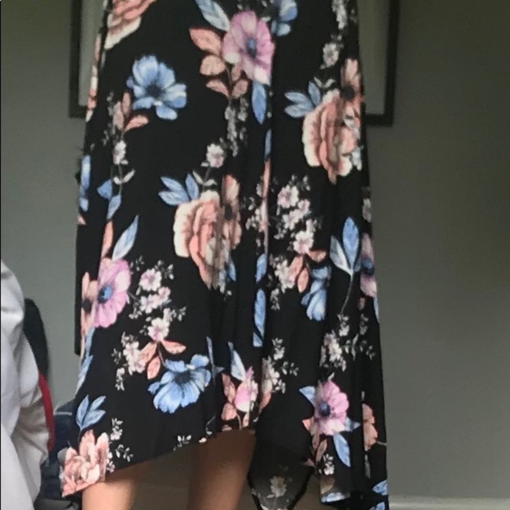 Flowy Floral Skirt